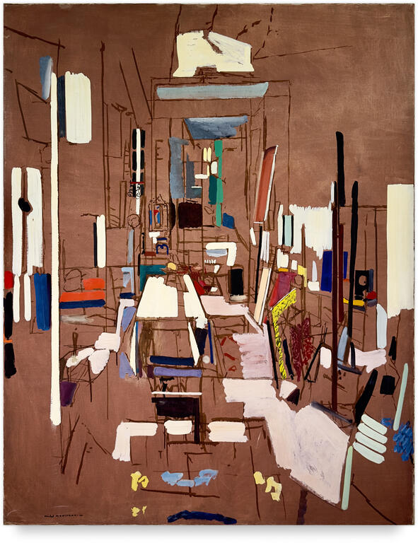Catalogue raisonné, Michel Mousseau, L’Atelier, circa 1980