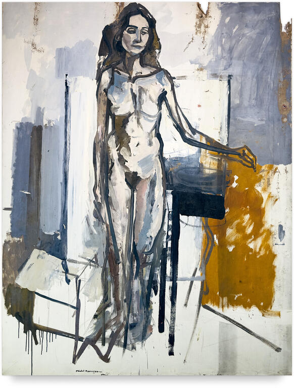 Catalogue raisonné, Michel Mousseau, Nu (visage), circa 1965