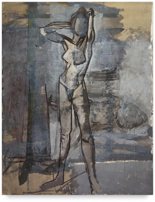 Catalogue raisonné, Michel Mousseau, Nu de face, circa 1965