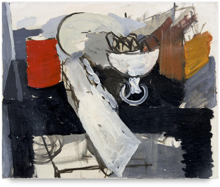 Catalogue raisonné, Michel Mousseau, Blanc et rouge, circa 1968