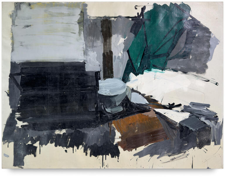 Catalogue raisonné, Michel Mousseau, Accordéon noir, circa 1968