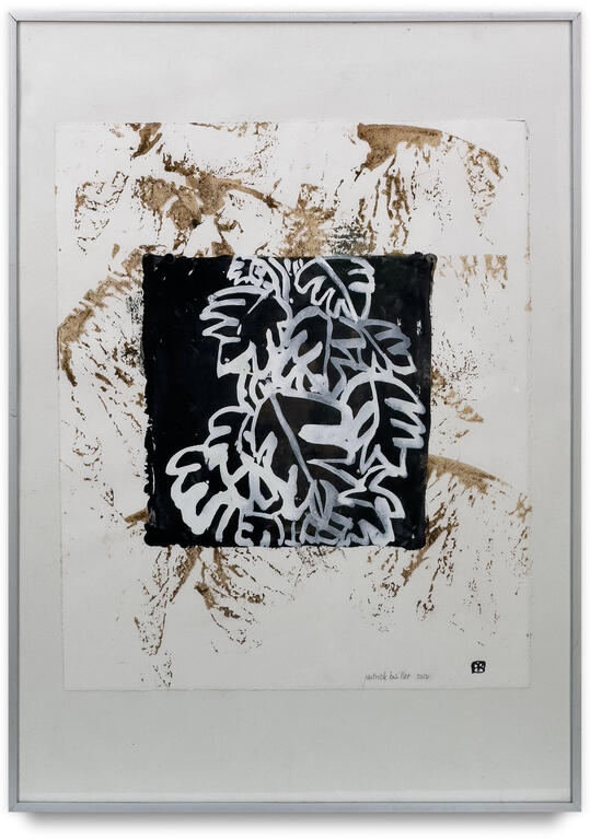 Catalogue raisonné, Patrick Baillet, Végétal noir et blanc, 2012