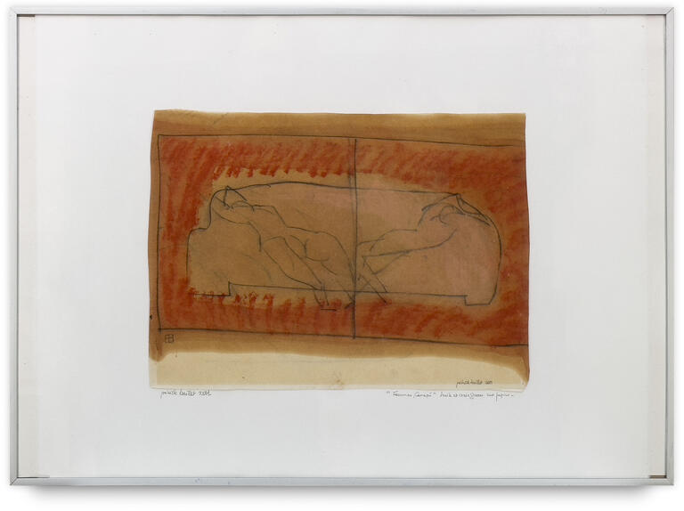 Catalogue raisonné, Patrick Baillet, Femmes, canapé - 2001