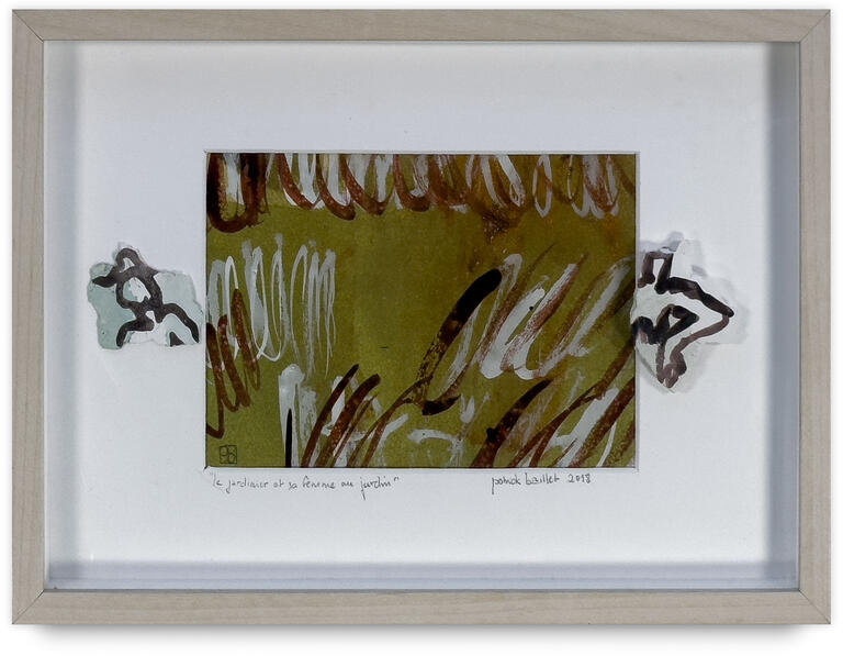 Catalogue raisonné, Patrick Baillet, Le Jardinier et sa femme au jardin - 2018