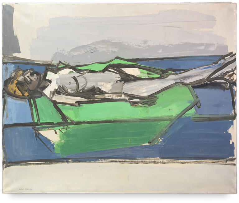 Catalogue raisonné, Michel Mousseau, Nu vert, circa 1965