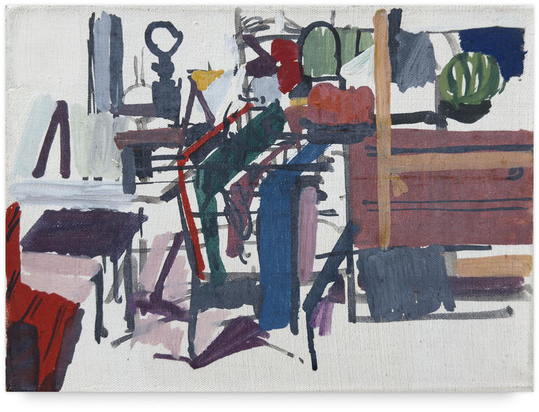 Catalogue raisonné, Michel Mousseau, Deux citrouilles, circa 1974