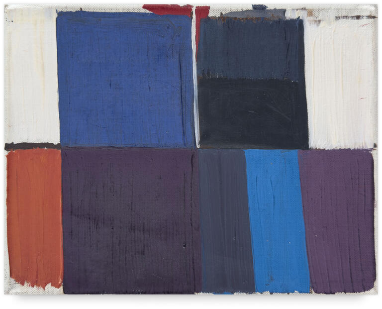 Catalogue raisonné, Michel Mousseau, Bleu Violet, circa 2005