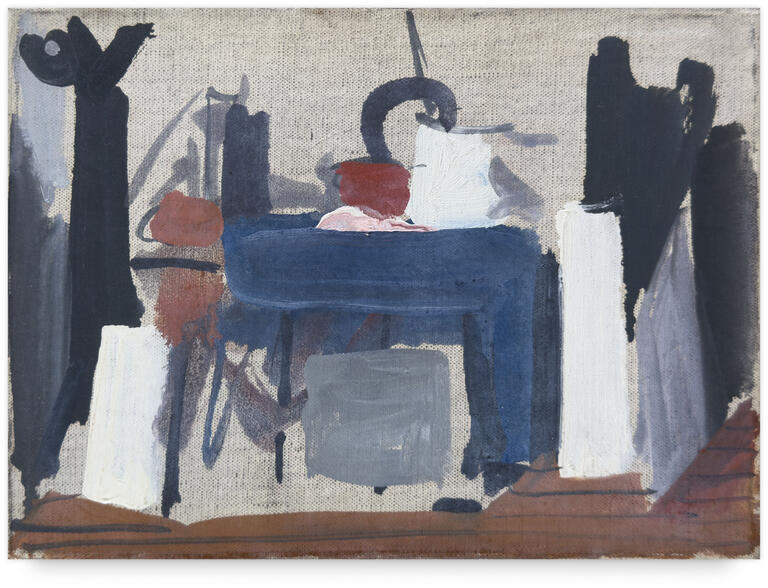 Catalogue raisonné, Michel Mousseau, palette Noire II, circa 1974