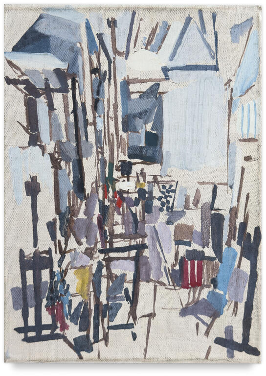 Catalogue raisonné, Michel Mousseau, Mur Blanc, circa 1991