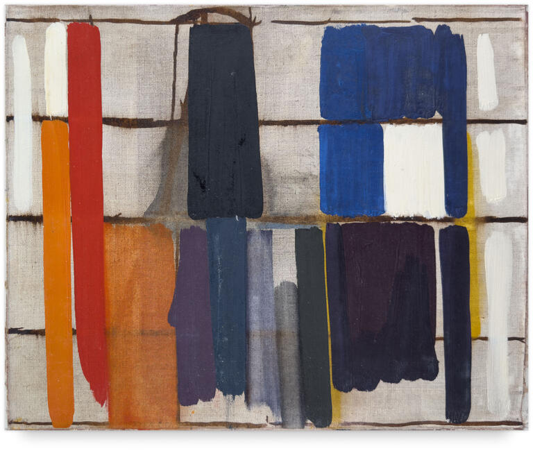 Catalogue raisonné, Michel Mousseau, Carré Bleau-Blanc, circa 1985