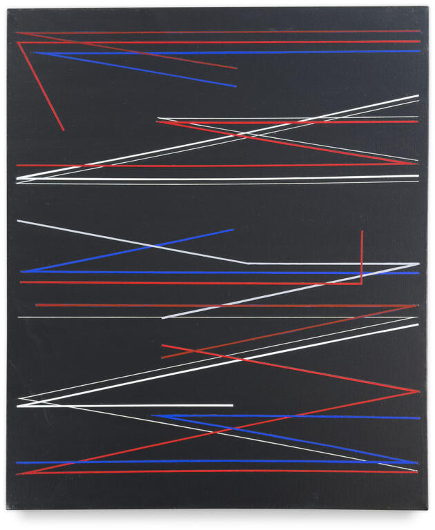 Catalogue raisonné, Henri Prosi, LIGNES BRISÉES — 1990 
