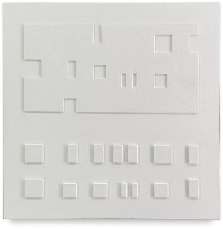 Catalogue raisonné, Henri Prosi, RELIEF BLANC — 1994