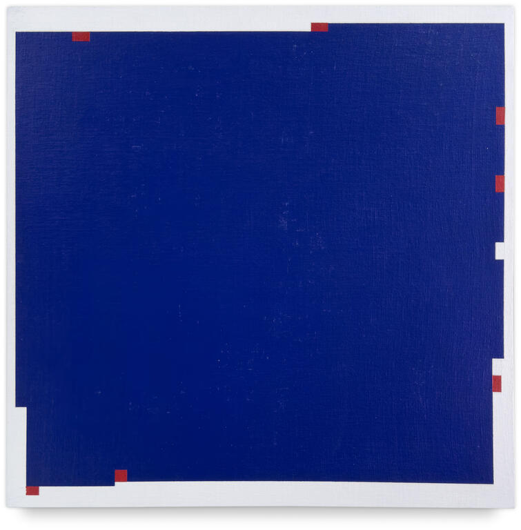 Catalogue raisonné, Henri Prosi, FIGURE BLEUE — 1993