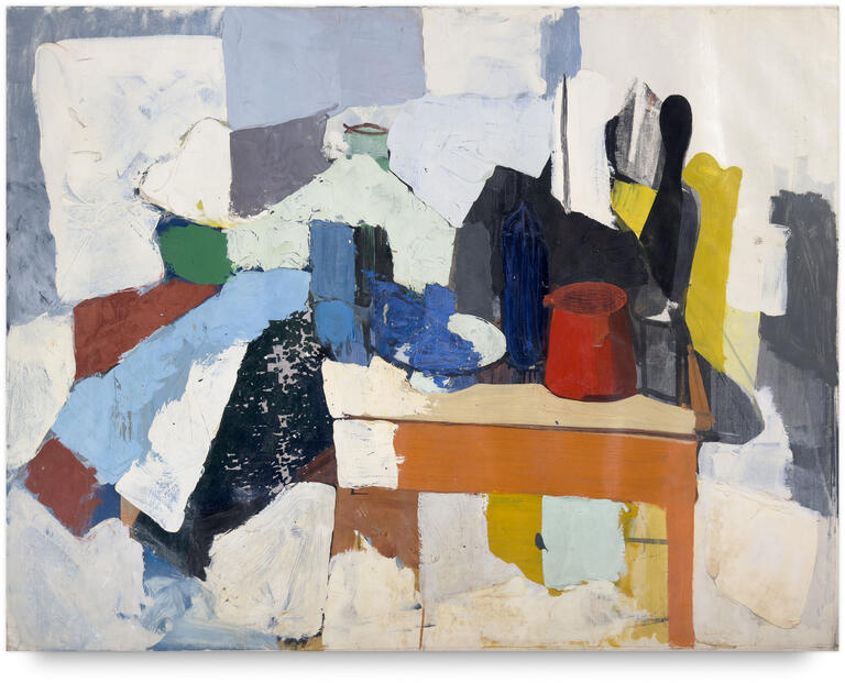 Catalogue raisonné, Michel Mousseau, Rouge et gris, circa 1965