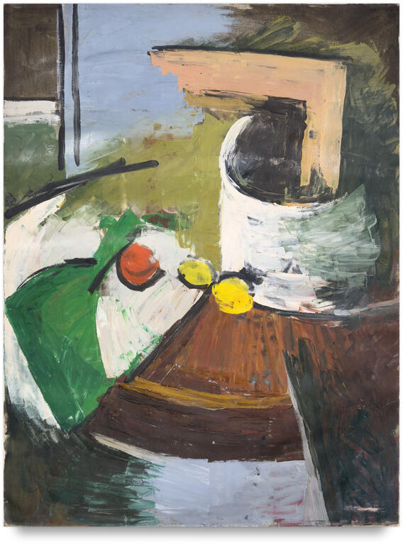 Catalogue raisonné, Michel Mousseau, Trois fruits, circa 1960