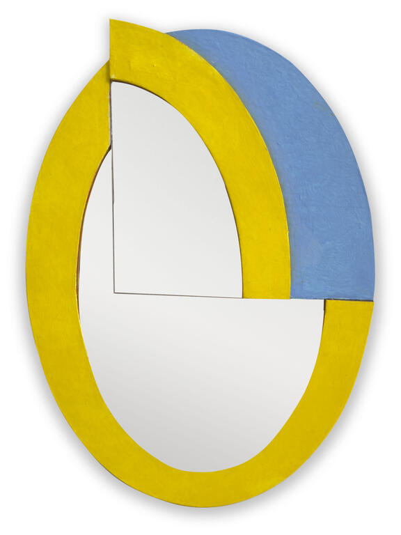 Catalogue raisonné, André Stempfel, fragment de miroir déplacé — 1984