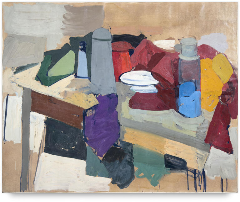 Catalogue raisonné, Michel Mousseau, Sur La Table, circa 1960