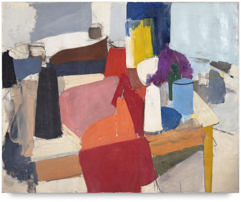 Catalogue raisonné, Michel Mousseau, Tissus, rouge, circa 1960