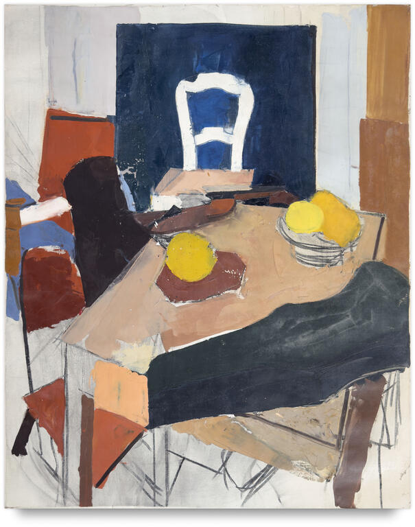 Catalogue raisonné, Michel Mousseau, Chaise blanche, circa 1960
