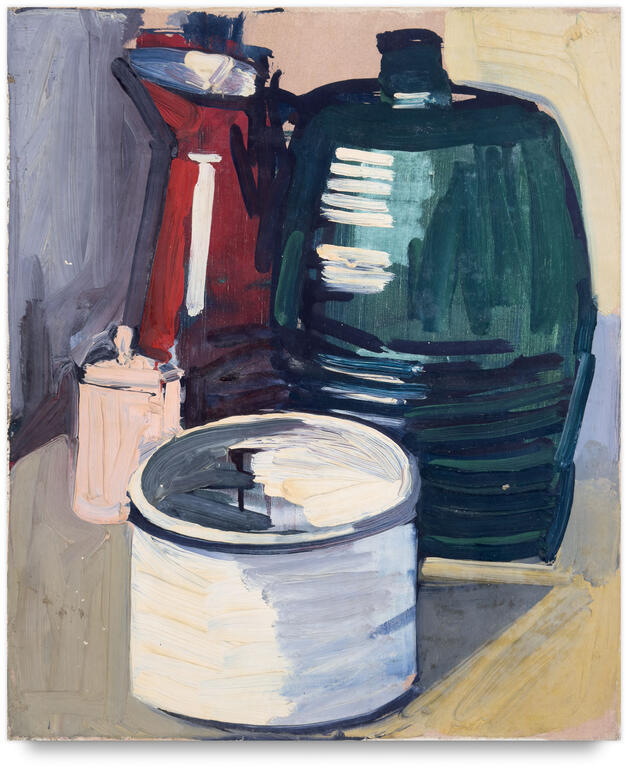 Catalogue raisonné, Michel Mousseau, Rouge rose vert blanc, circa 1960