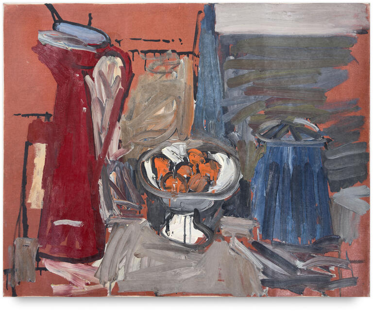 Catalogue raisonné, Michel Mousseau, Grand Broc rouge, circa 1958