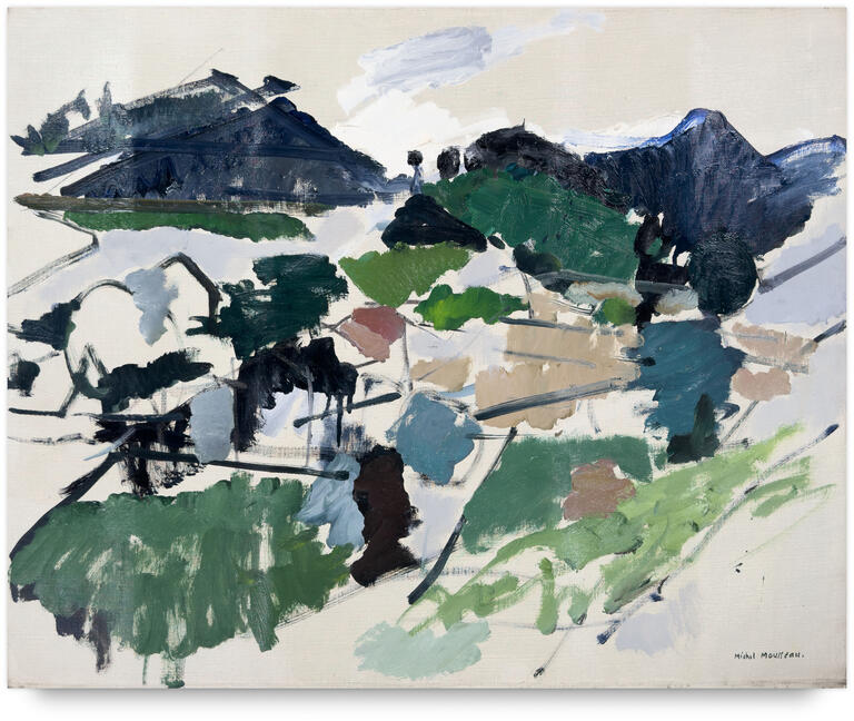 Catalogue raisonné, Michel Mousseau, Vers la Sainte Baume, circa 1965