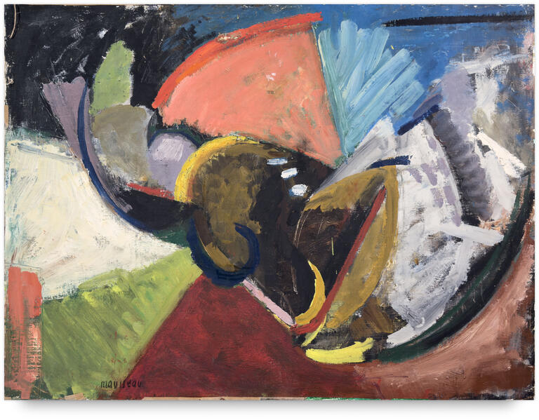 Catalogue raisonné, Michel Mousseau, Oiseau, 1957