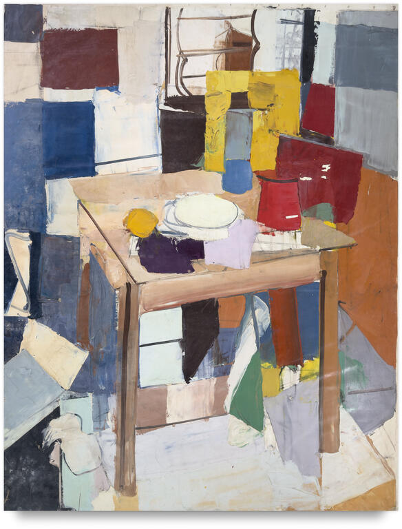Catalogue raisonné, Michel Mousseau, Jaune, blanc rouge, circa 1975-1980