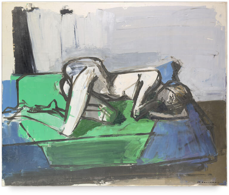 Catalogue raisonné, Michel Mousseau, Nu blanc I, circa 1980