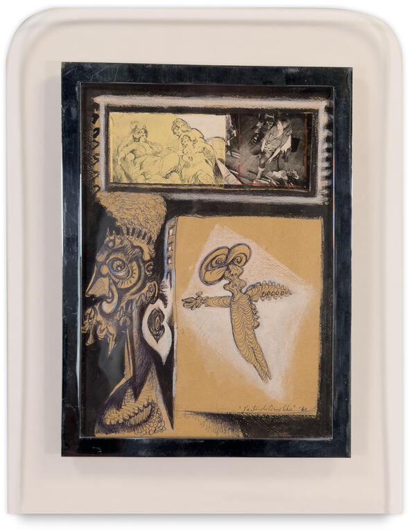 Catalogue raisonné, Jean-Jacques Lebel, J'entends Candida - 1960