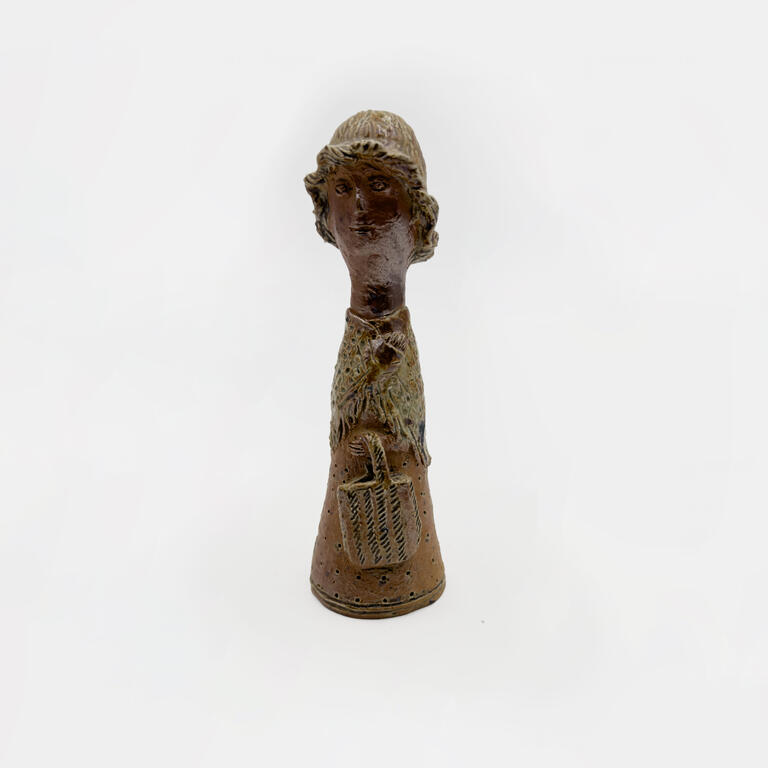 Catalogue raisonné, Jean & Jacqueline Lerat, Femme au cheveux retroussés (bouquetière), 1968