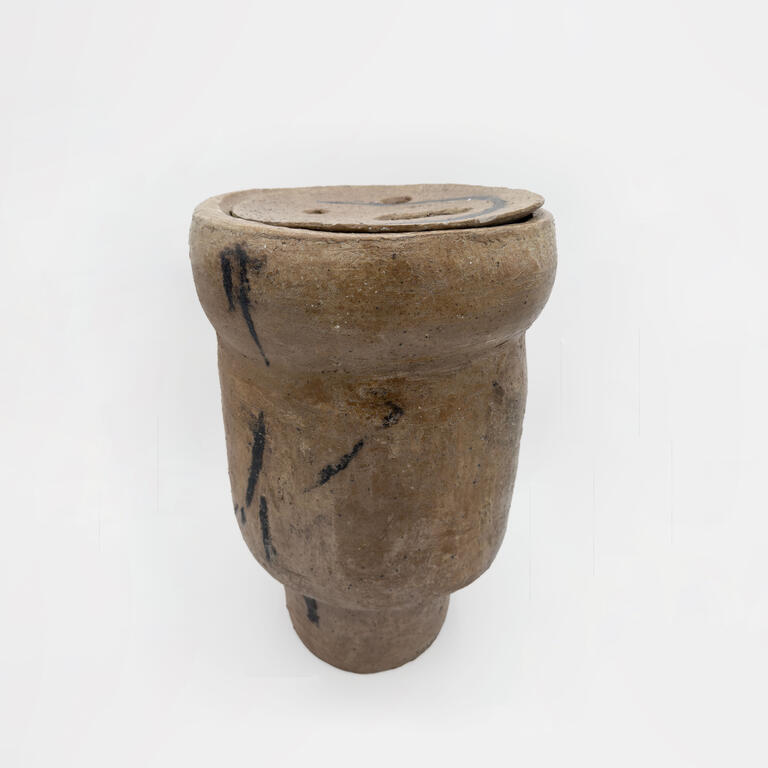 Catalogue raisonné, Jacqueline Lerat, Trois cylindes avec couvercle, 1961
