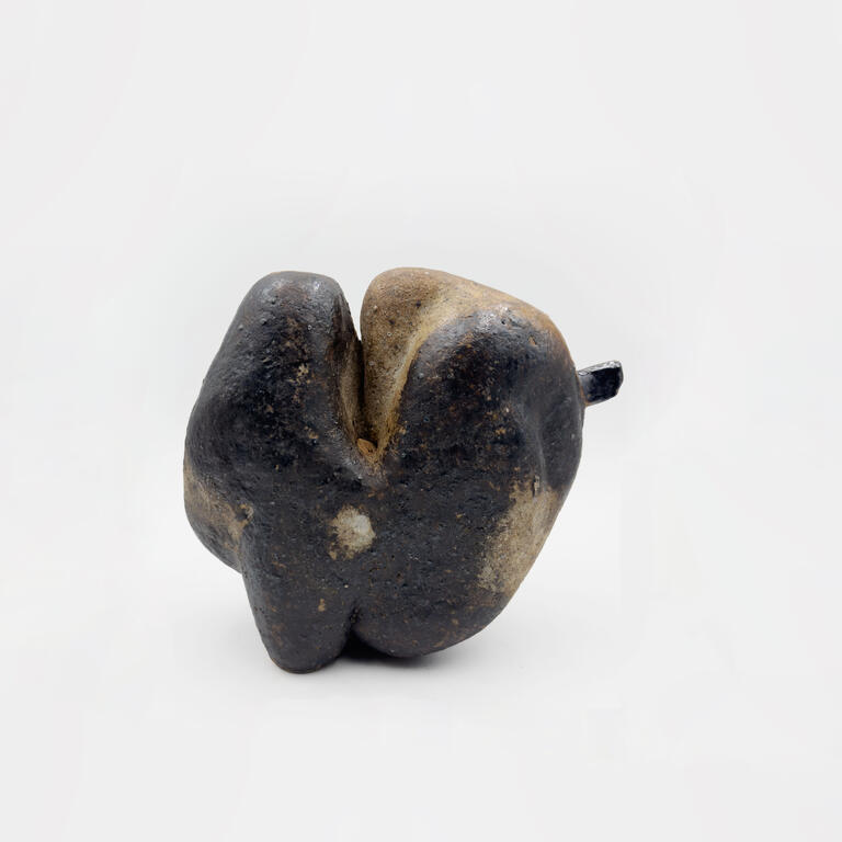Catalogue raisonné, Jacqueline Lerat, Deux lobes noirs, 1960