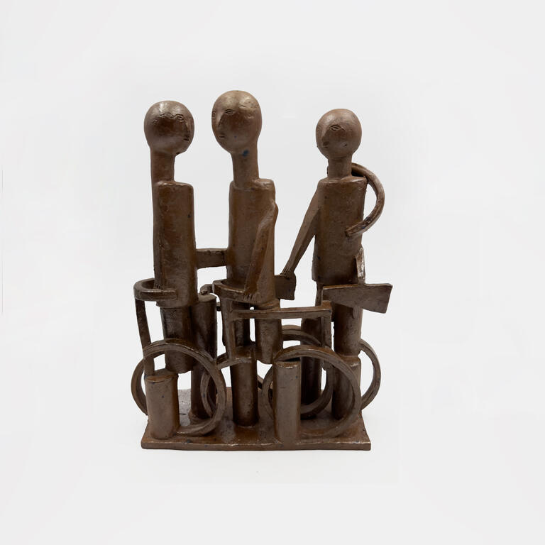 Catalogue raisonné, Jean Lerat, Les cyclistes, 1965