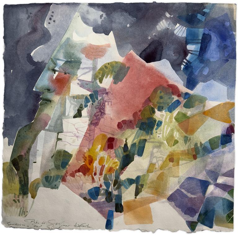 Catalogue raisonné, Adolphe Deville, Près de Saignon-Souvenirs,2006