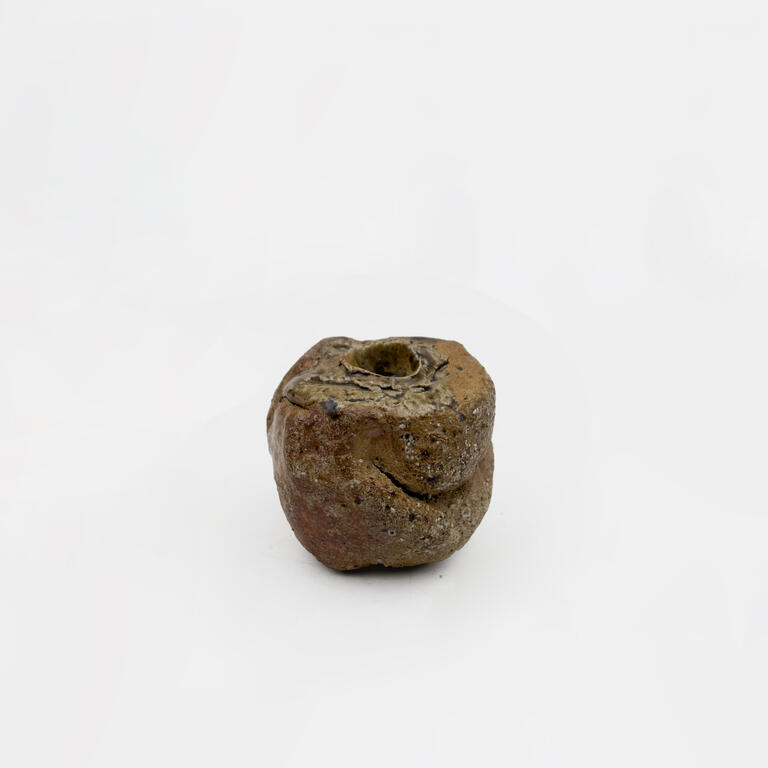 Catalogue raisonné, Jean & Jacqueline Lerat, Cube strié (pièce à main), 1989