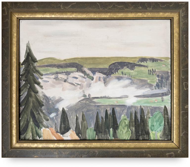 Catalogue raisonné, oeuvre de l'artiste Hans Seiler - Le Chasseral, circa 1937