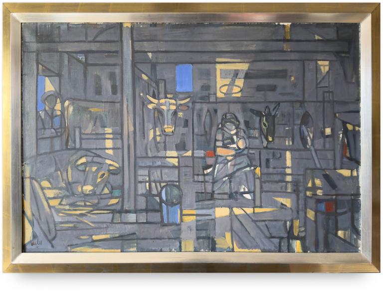 Catalogue raisonné, Hans Seiler, Nativité (La grange), 1949