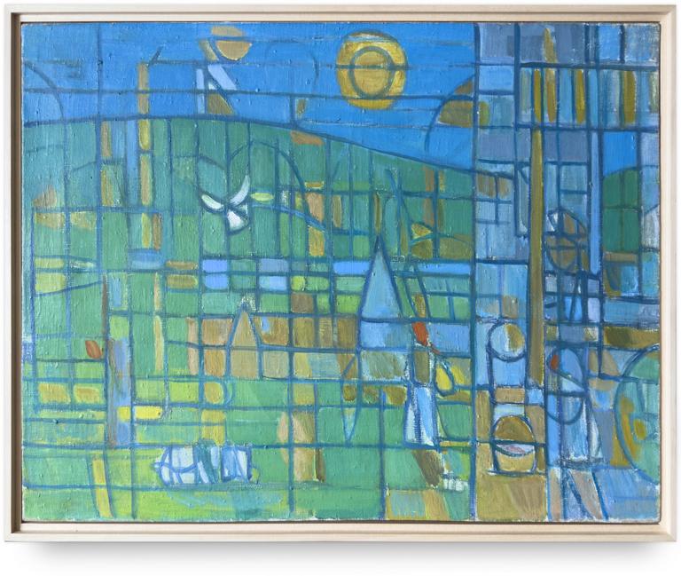 Catalogue raisonné, oeuvre de l'artiste Hans Seiler - Paysage au pigeon, 1948