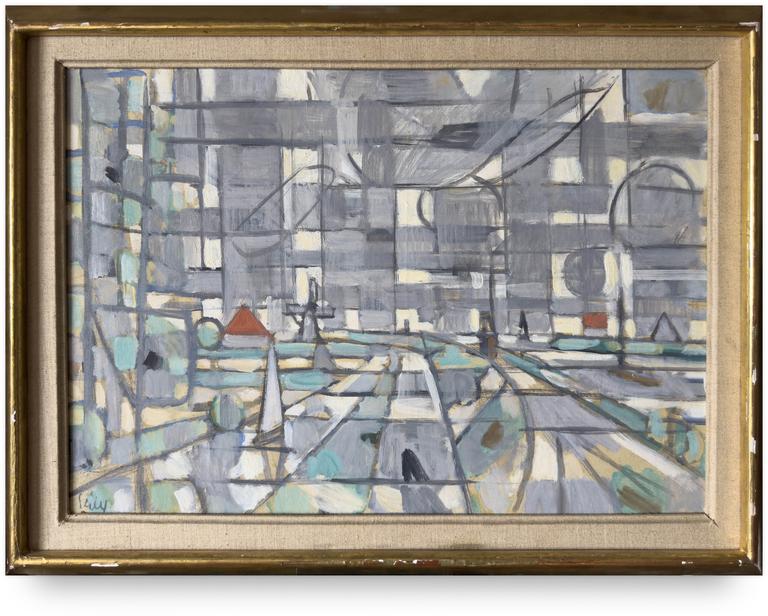 Catalogue raisonné, Hans Seiler, Paysage de Hollande, 1957