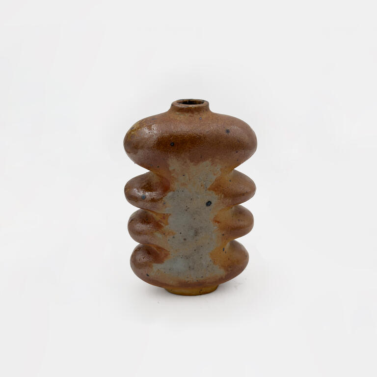Catalogue raisonné, Jean Lerat, Quatre plis marrons avec tache grise, 1971