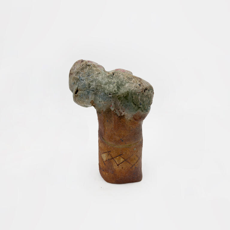 Catalogue raisonné, Jean & Jacqueline Lerat, Arborescence verte aux croisillons, 1982