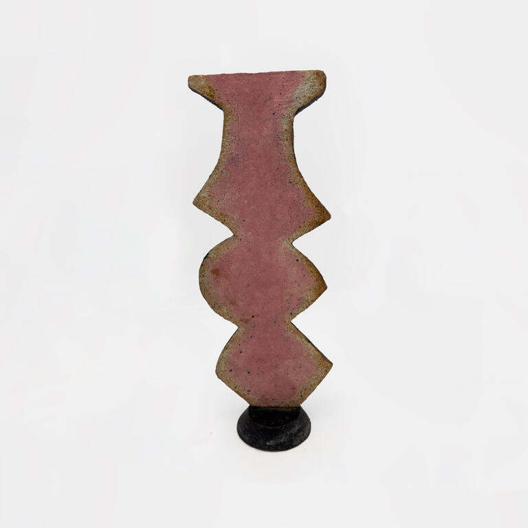 Catalogue raisonné, Jean & Jacqueline Lerat, Console rose et noire. 1971