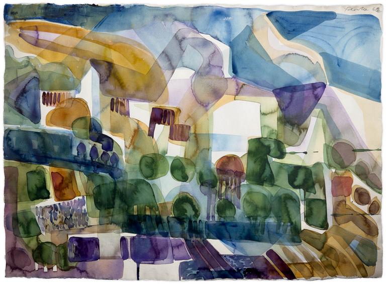 Catalogue raisonné, Adolphe Deville, Village perché