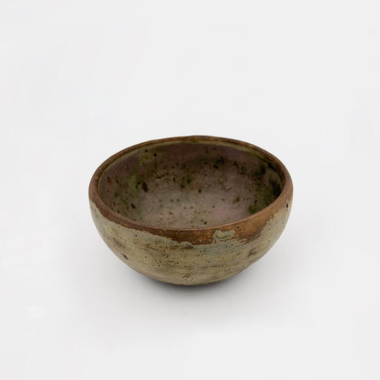 Catalogue raisonné, Jean & Jacqueline Lerat, Bol beige aux traces vertes, 1961