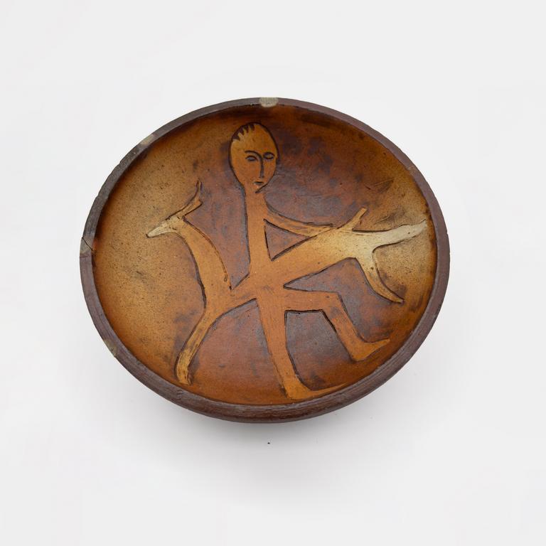 Catalogue raisonné, Jean & Jacqueline Lerat, Homme au lévrier, 1961