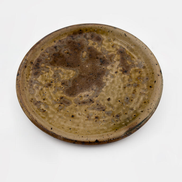 Catalogue raisonné, Jean & Jacqueline Lerat, Assiette plate jaune, 1948