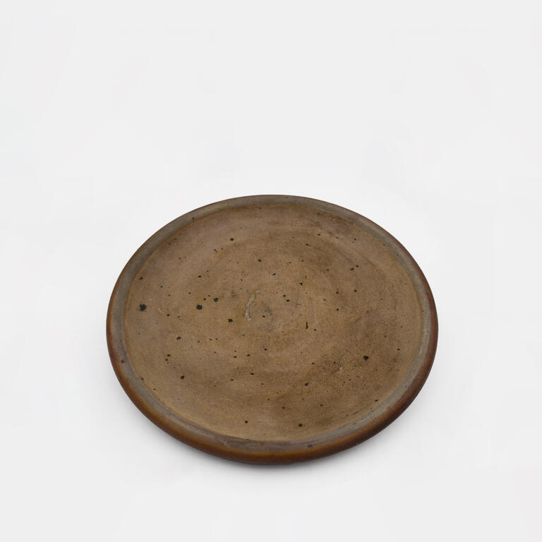 Catalogue raisonné, Jean & Jacqueline Lerat, Assiette plate jaune, 1948