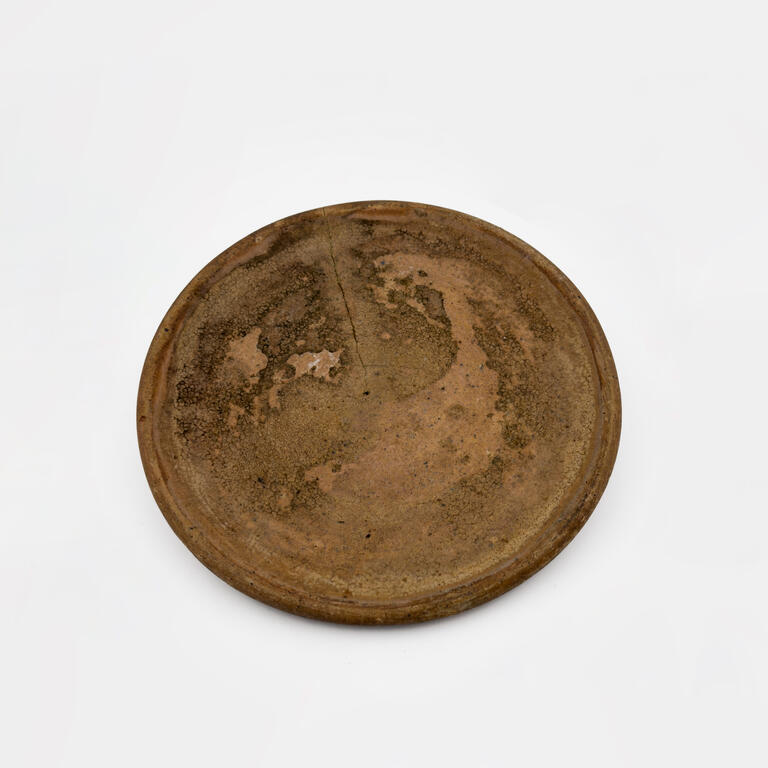 Catalogue raisonné, Jean & Jacqueline Lerat, Assiette plate émaillée, 1949