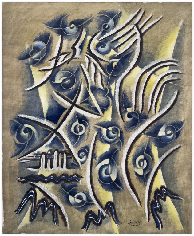 Catalogue raisonné, Claude Grobéty, Sans-titre - 1966